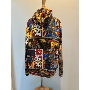 Born Fly Brooklyn Spawn superhero Pullover Hoodie size Large